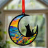 Cat Moon Suncatcher